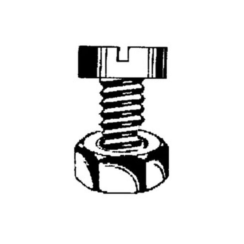TORNILLO R/METR. 84 05X30MM M5 CINC NIVEL 12 PZ