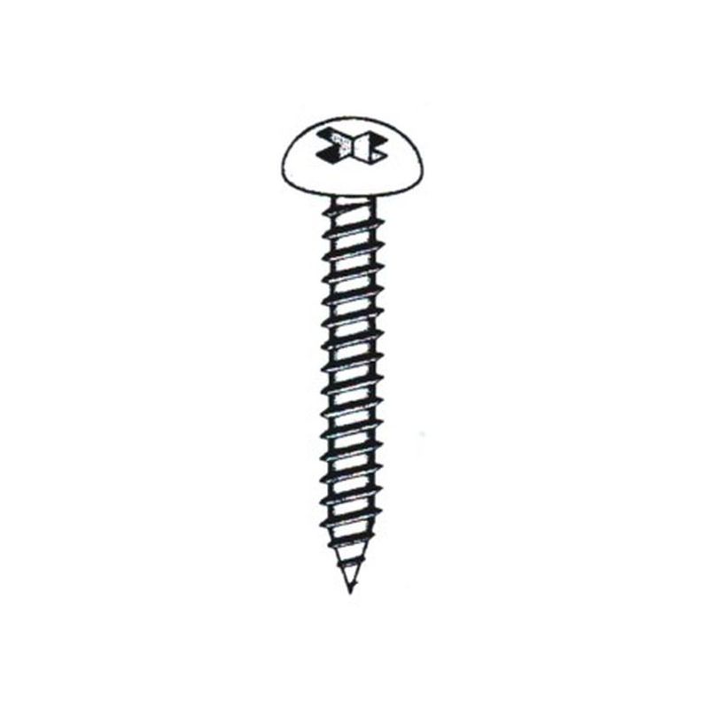 TORNILLO ROSCA CHAPA 7981 03,5X19MM CINC NIVEL 16 PZ