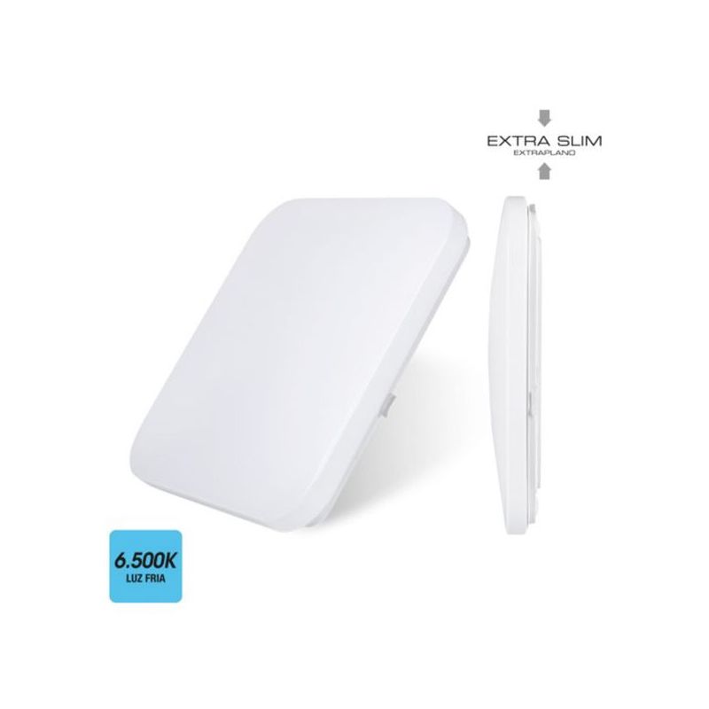PLAFON CDO. 18W 1260LM 6500K 33X33X7,1CM PL BL SUP. LED EXTR