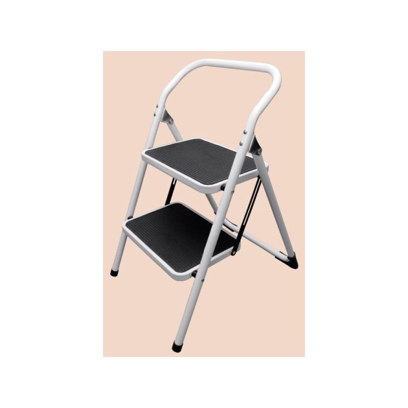 ESCALERA DOM TIJERA 0,475MT IMPERMEABLE ANCH ACERO BL HOMELU