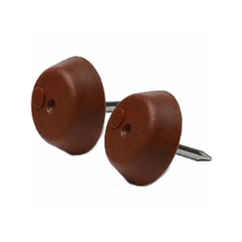 DESLIZADOR MUEB 17MM PATIN CLAVO PL MARR MICEL 100 PZ