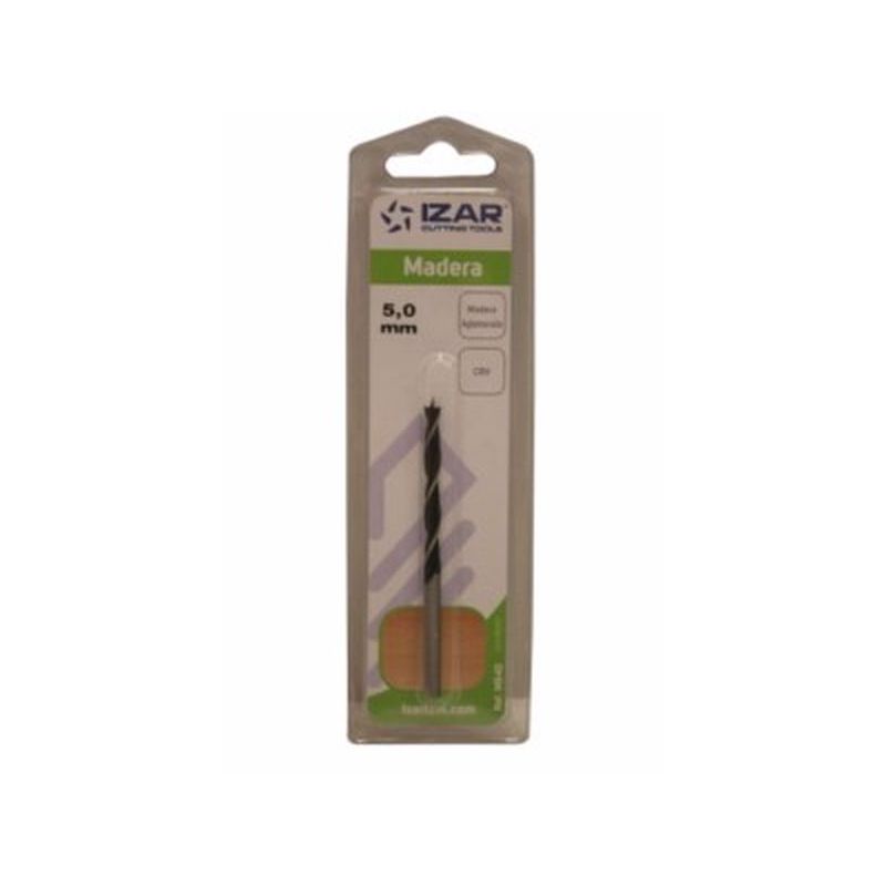 BROCA MAD ESPIRAL 3 PUNTAS 05,00MM M640 IZAR