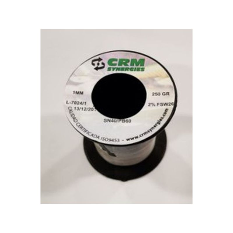 ESTAÑO SOLD RESINA 100GR-2MM 40%60% CRM