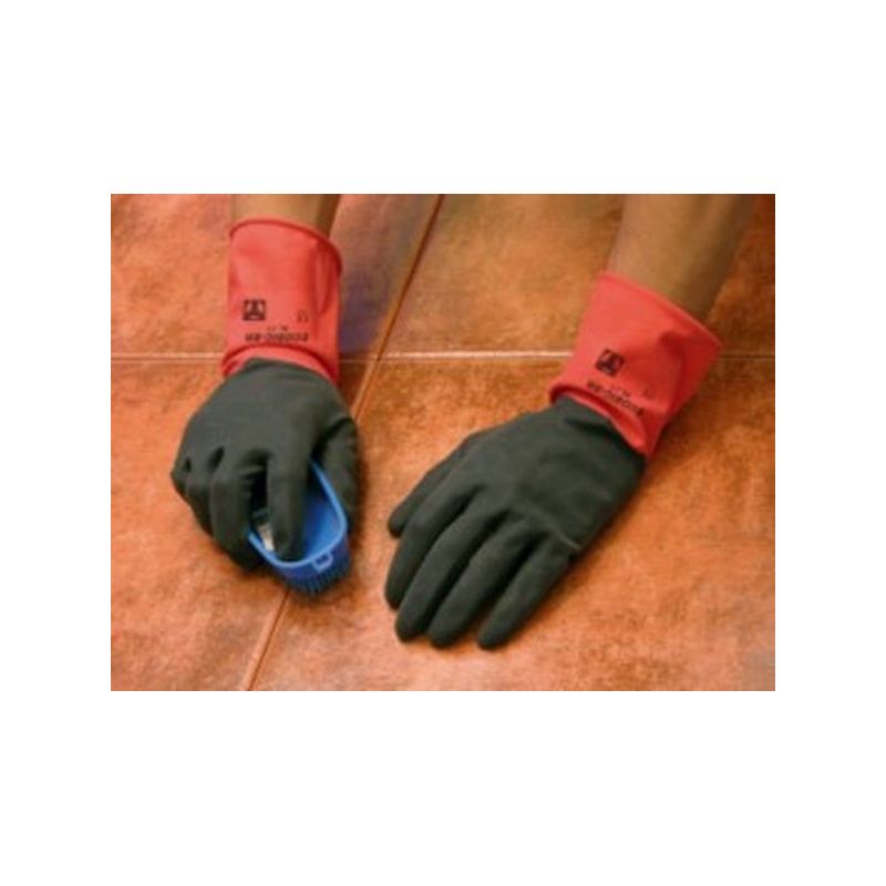 GUANTE QUIMICO XL10 33CM 3L RO/NE ECO BIC BR FLOC. BL-17 T-1
