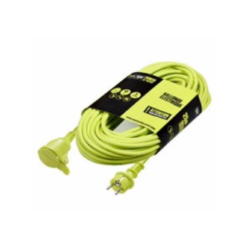 PROLONGADOR 3X1,5MM 10MT 3680V 230V JARDIN VER MASTERPLUG