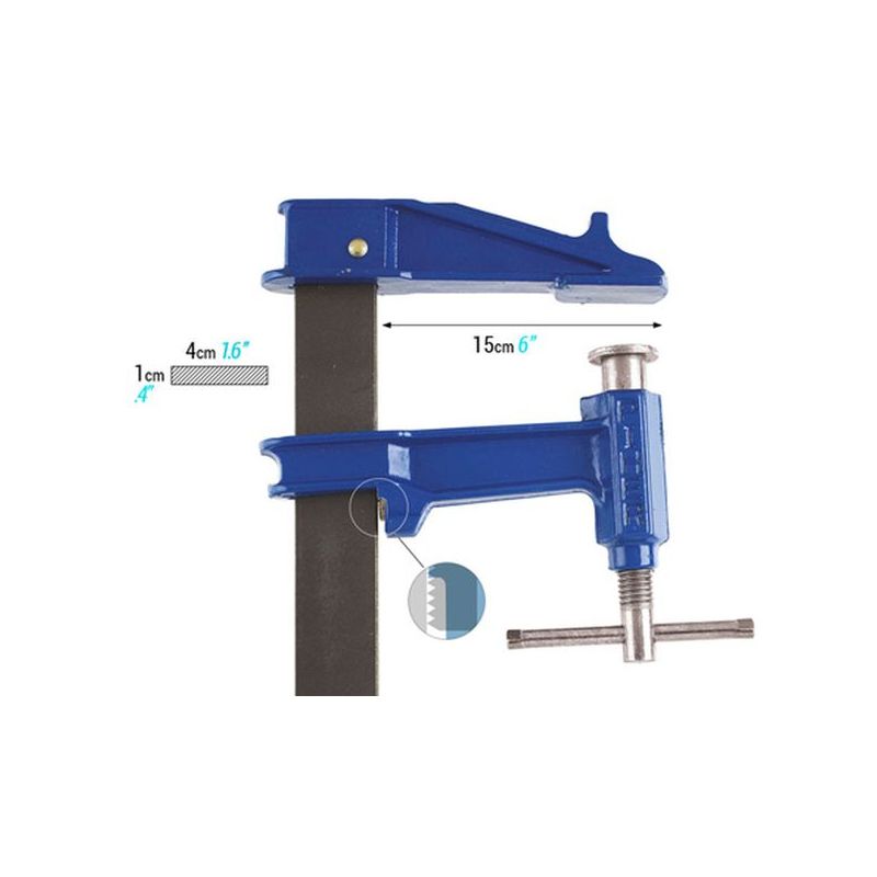 TORNILLO APRIETE PROF 150X500MM R-50 PIHER 0