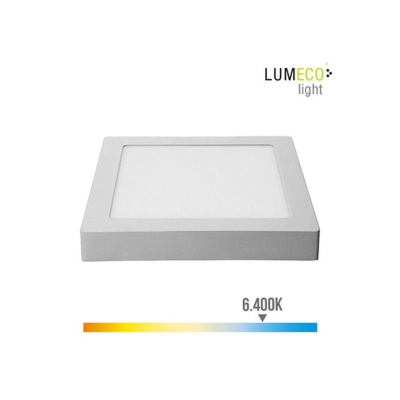 FOCO DOWNLIGHT CDO. 20W 1500LM 6400K 22,5X22X4CM ALU/PLAST