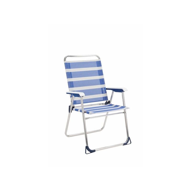 SILLON PLAYA FIJO ALCO ALUM/FIBREL AZ/BL 6375ALF-1556