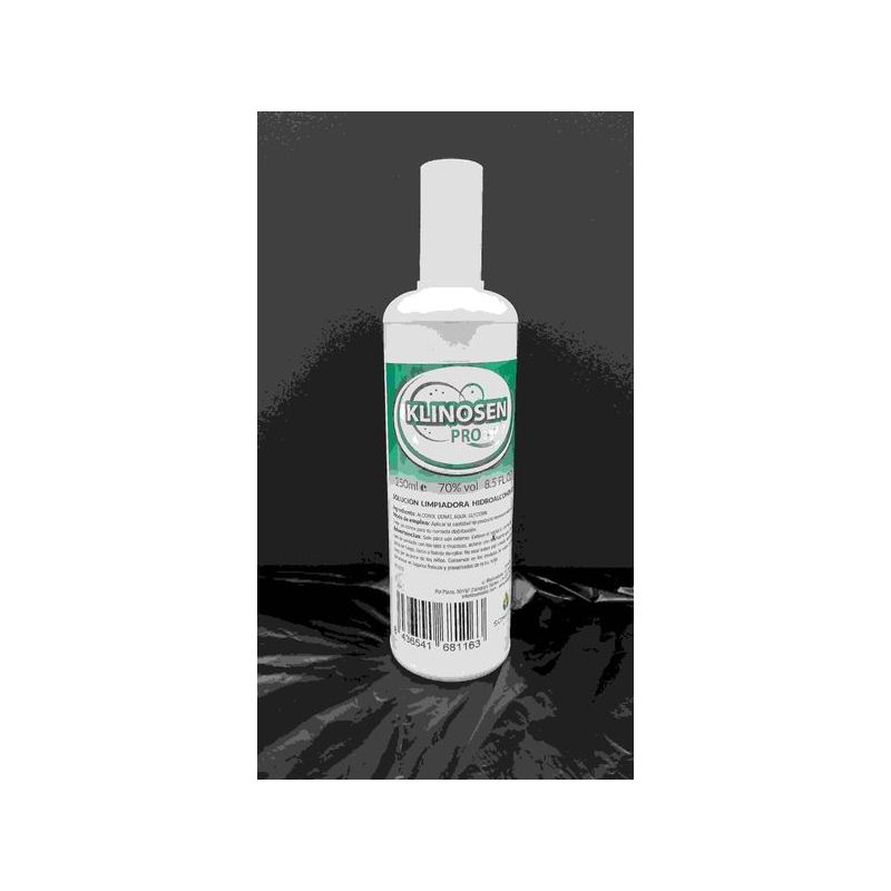 LIMPIADOR DESINFECTANTE 250ML HIDROALCOHÓLICO KLINOSEN PRO L