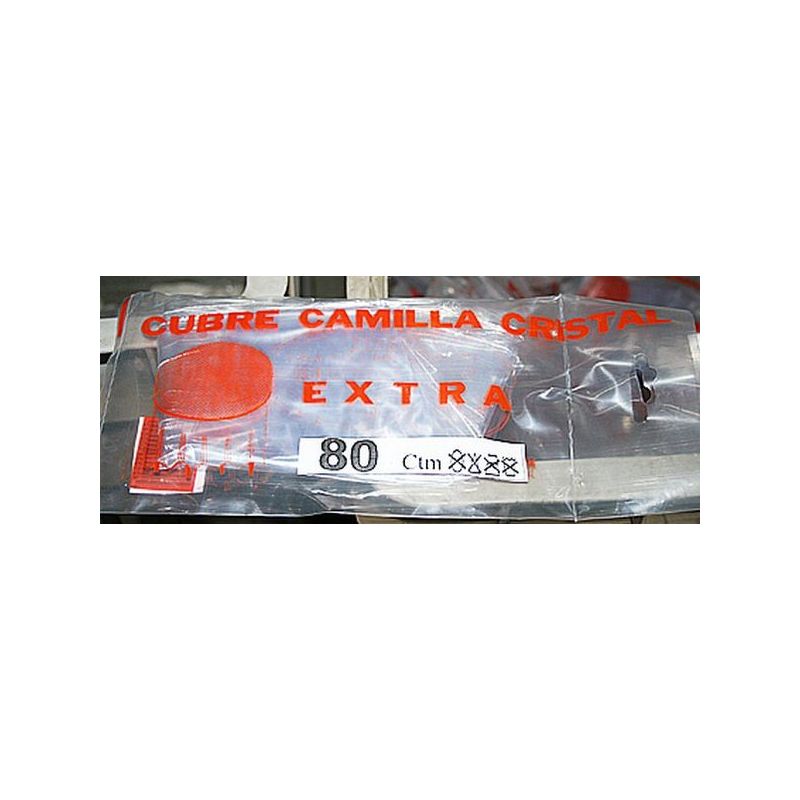 CUBRE CAMILLA MESA 090CM CRISTAL CON VIVO PL TEPLAS