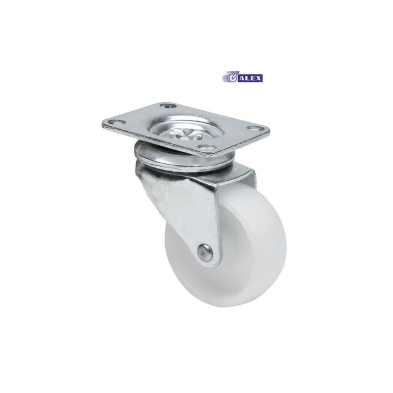 RUEDA GIR 060MM 2-0042 PL.070X055 060KG.LISO PP BL I BP ALEX