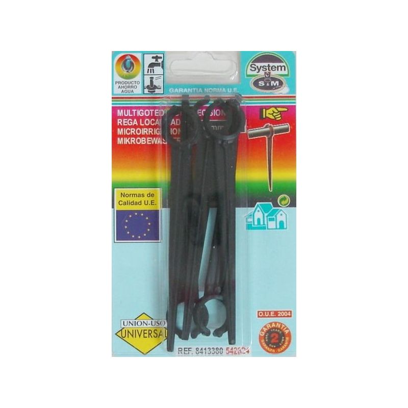PIQUETA RIEGO S&amp;M GOTEO S&amp;M PP SUJ. MANG. 542824 5 PZ
