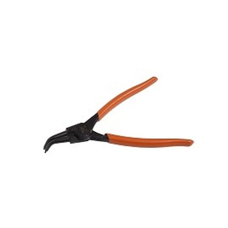 ALICATE ARANDELA EXT 19-60 MM PUNTA CURVA M/PLAST BAHCO
