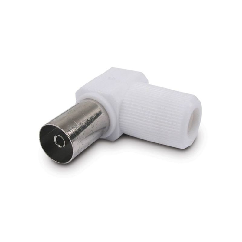 CONECTOR ANTENA COAXIAL HEMBRA ACODADO 9,5MM AXIL
