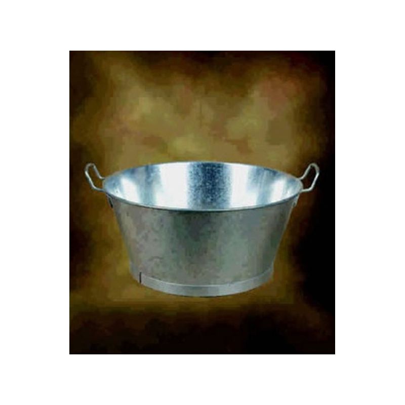 BARREÑO AGUA 16&quot; REDONDO M.SOLER MET GALV C/ASA 01110016