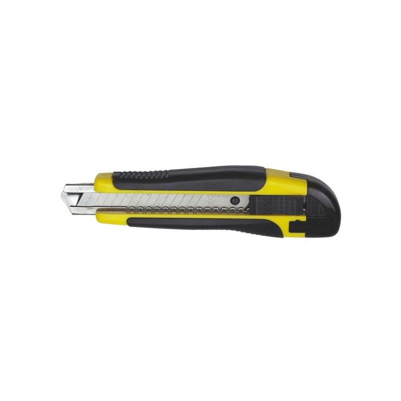 CUTTER PROF AUTOFRENO HOJA ACERO CARBONO 18MM BIMAT MEDID