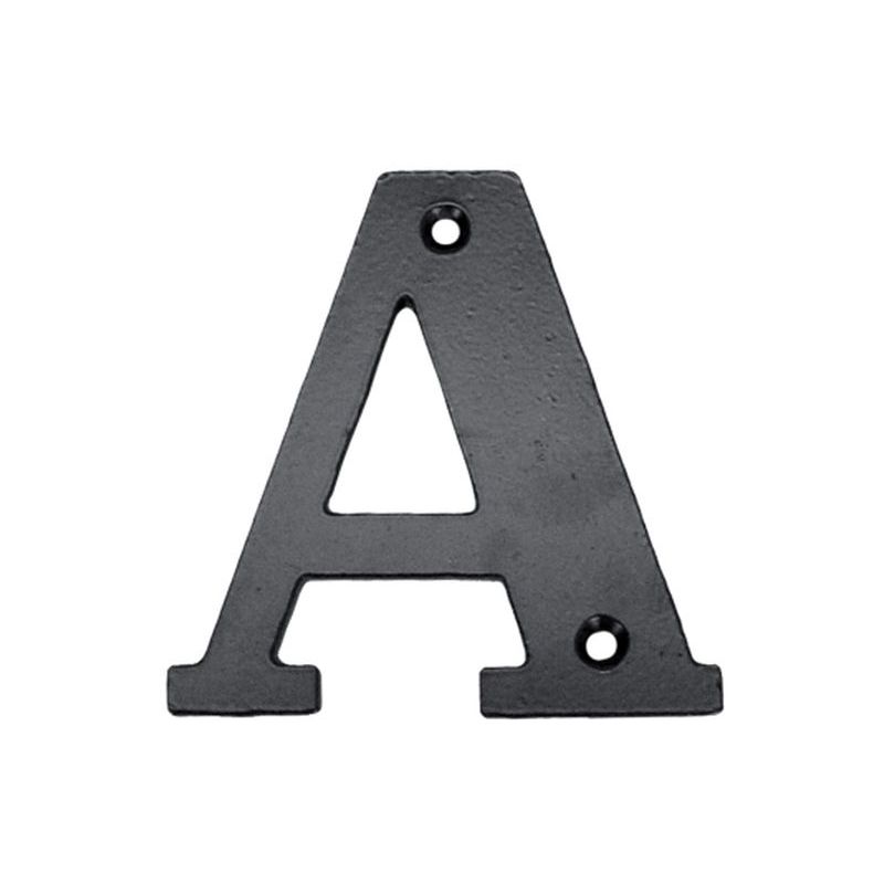 LETRA SEÑAL CLAVAR 100MM &quot;A&quot; H.FORJ NE EL ZORRO