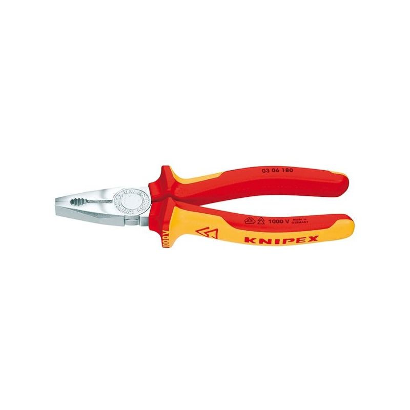 ALICATE UNIV. 180MM AISL.1000V M/BIM KNIPEX