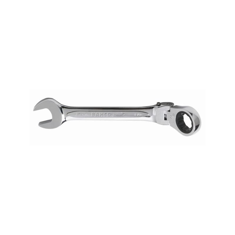 LLAVE COMBINADA CARRACA ARTICULADA 13MM BIHEXAGONAL BAHCO