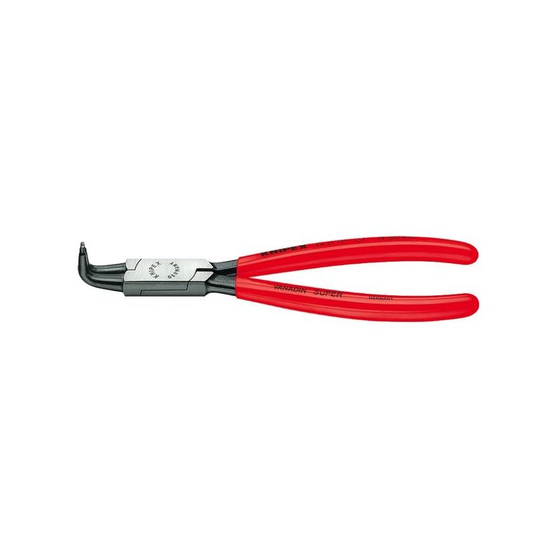 ALICATE ARANDELA INT 19-60MM PUNTA CURVA M/PLAST KNIPEX