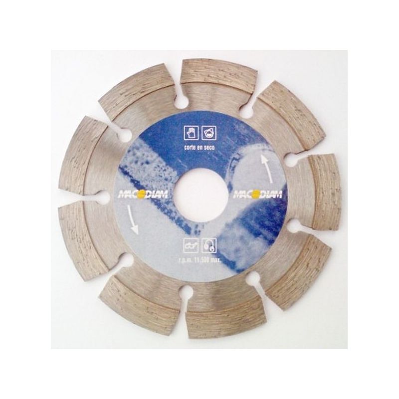 DISCO CORTE G.OBRA 115x2x10 MM DIAM MACODIAM