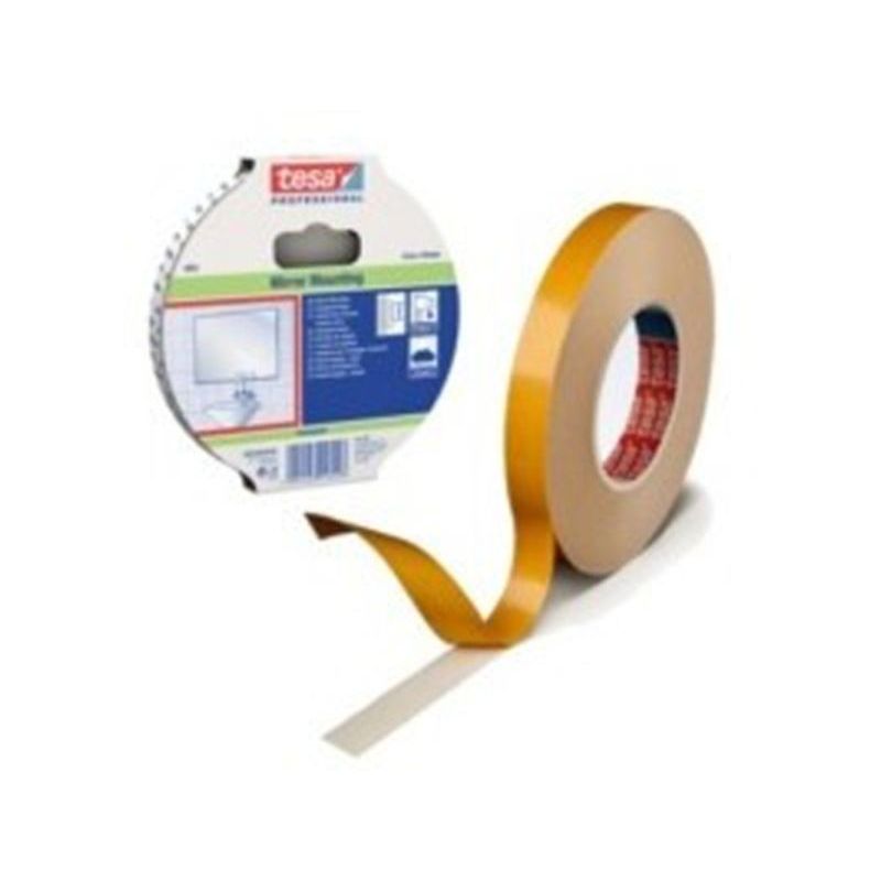 CINTA ADH 19MMx 1,5MT D/CARA ESPEJOS ESP.PU BL TESATAPE
