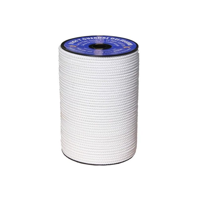 CUERDA TRENZ. 05MM POLIE BL HYC 200 MT
