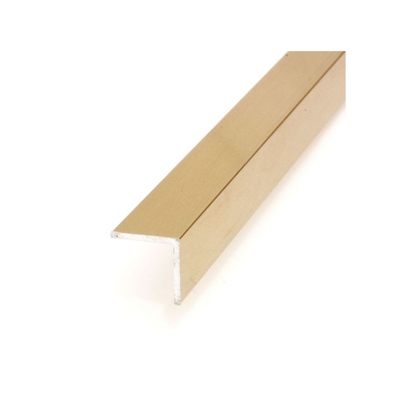 ANGULO PERFILERIA 20X20MM-3MT DICAR ALU ORO 406OS 300 3 MT