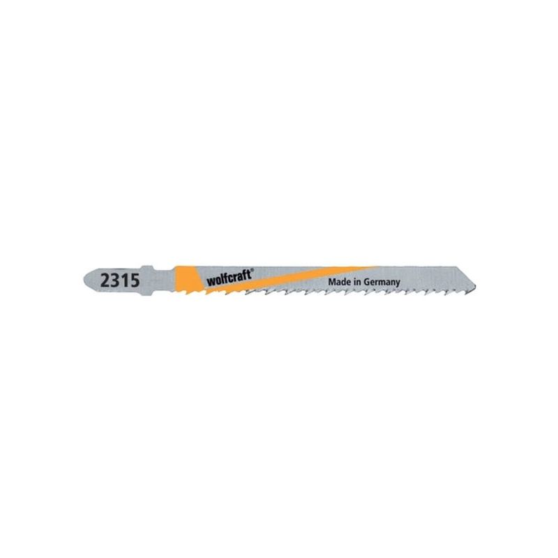 HOJA SIERRA WOLFCRAFT CALAR MAD/PLAST. HSS 2315000 2 PZ
