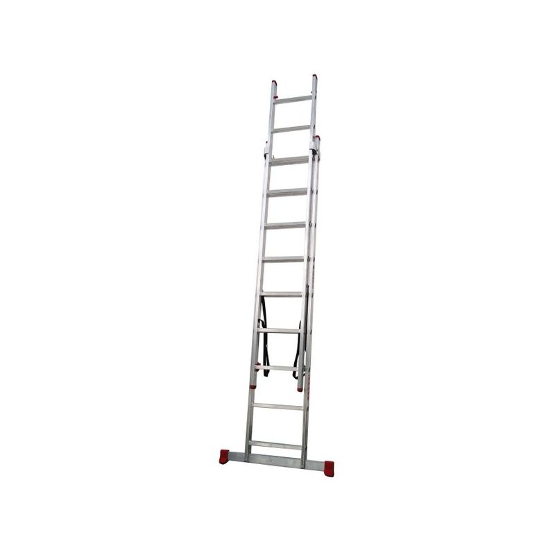 ESCALERA IND TRANSF 4,31MT 9 PELDAÑOS DB.C/BASE ALU TEICOCIL