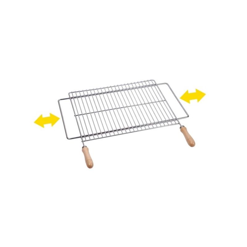 PARRILLA BARBACOA 60-70X40CM EXTEN AC CINC SAUVIC