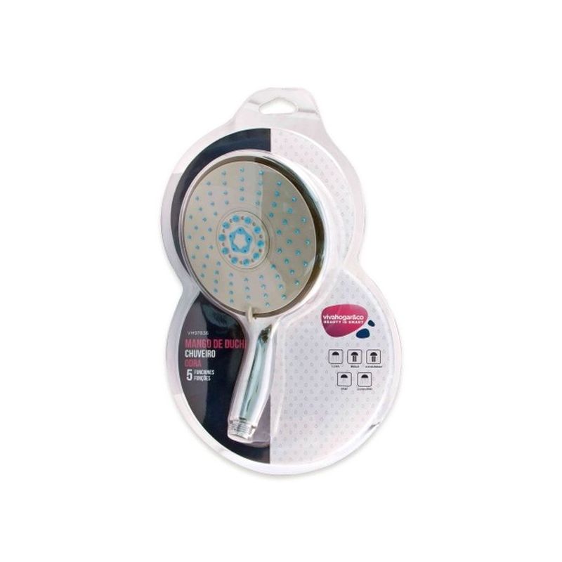 MANGO DUCHA 5 POS. 150MM CR VIVAH