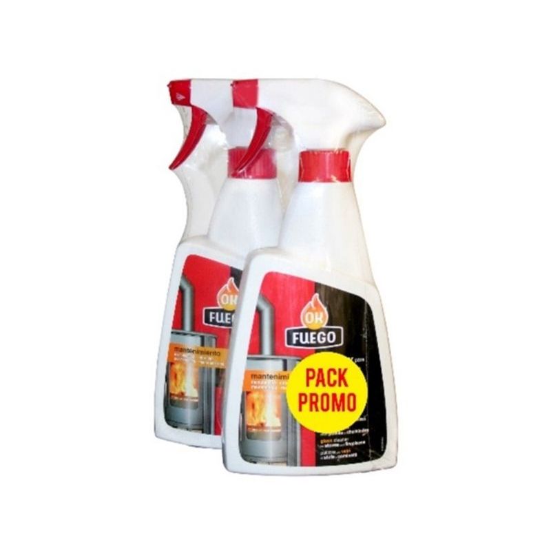 LIMPIADOR CRISTALES 500 ML ANTIHOLLIN 2PZ OK FUEGO 500 ML
