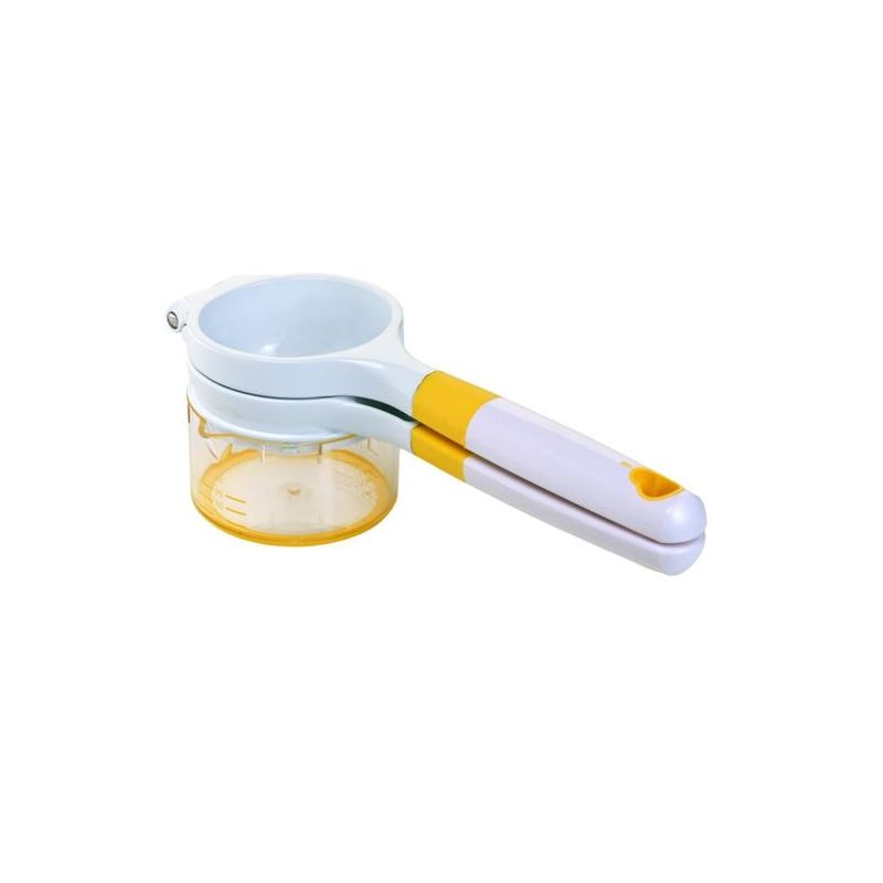 EXPRIMIDOR MANUAL CON TAZA C/MG PL BL/AMA CRISP