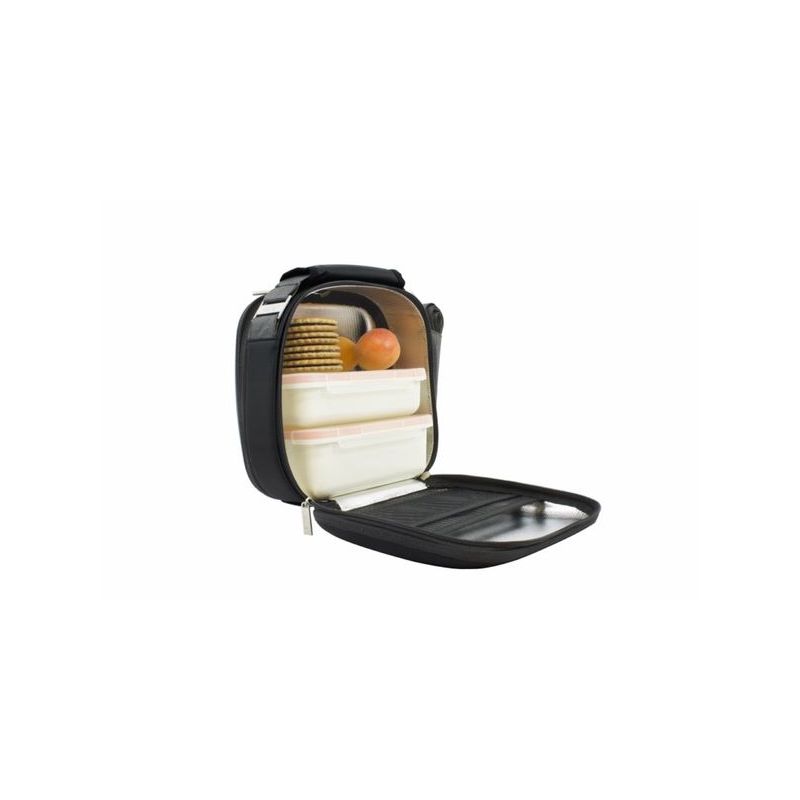 BOLSA PORTA ALIMENTOS 2 HERMETICOS LUNCH BAG SATIN POLIE VAL