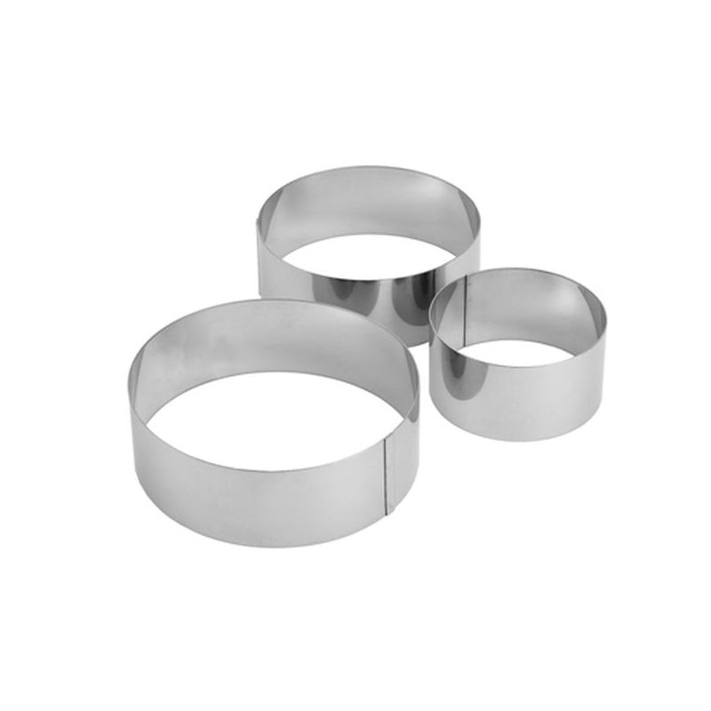 MOLDE EMPLATAR RDO 09X4,5CM INOX ILSA