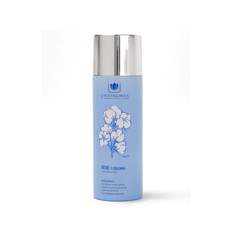AMBIENTADOR HOG BEBE Y COLONIA 200 ML NATURAL SPRAY CRISTALI