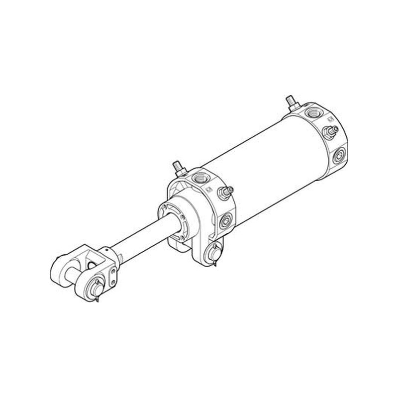 Cil. articulado DW-80-100-Y