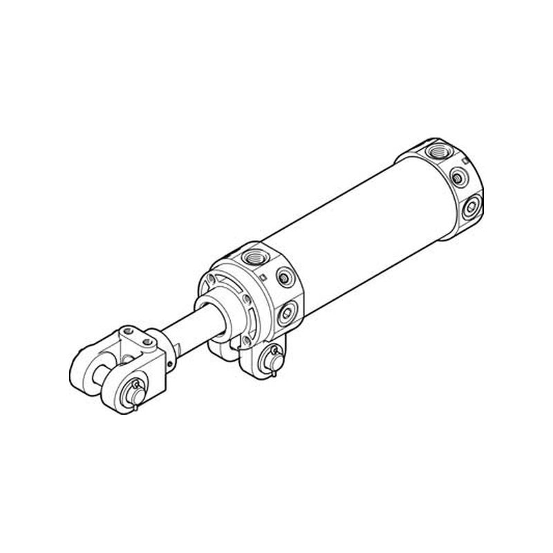 Cil. articulado DWC-50-125-Y