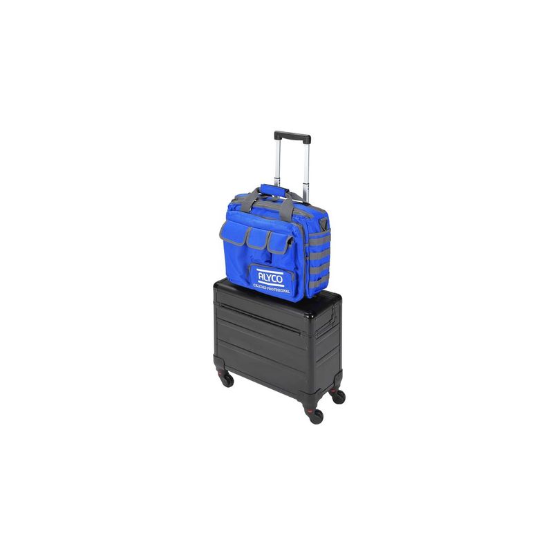 MALETA ALUMINIO 4 RUEDAS + BOLSO 198154