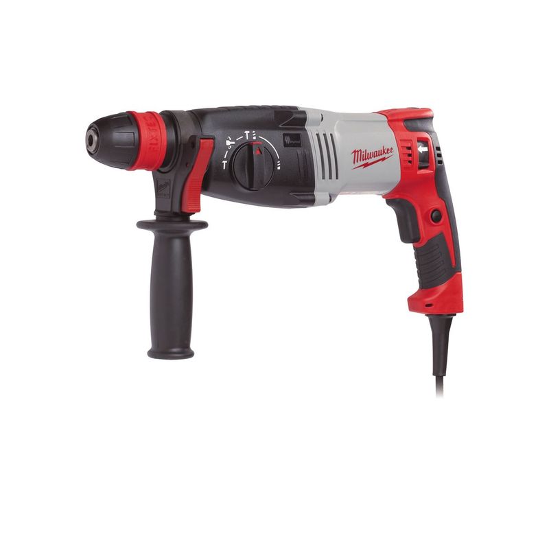 PH30POWERX Martillo combinado de 1030W, 3 modos, capacidad máxima 30mm, SDS-Plus, FIXTEC™, QUIKLOK, 3,6J de energía de impacto, 0-3800bpm, 0-850rpm. Se suministra en kitbox