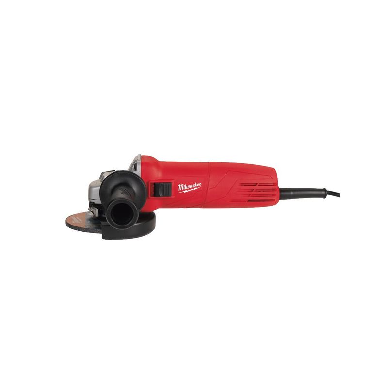 AG10-125EK Amoladora angular de 1000W, diámetro del disco 125mm, 11000rpm, relé de baja tensión, protector de seguridad de liberación rápida, interruptor de botón con bloqueo