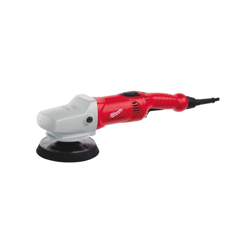 AP12E Pulidora angular de 1200W, diámetro del disco 150mm, velocidad variable 900-2500rpm, relé de baja tensión. Se suministra con empuñadura auxiliar y plato flexible