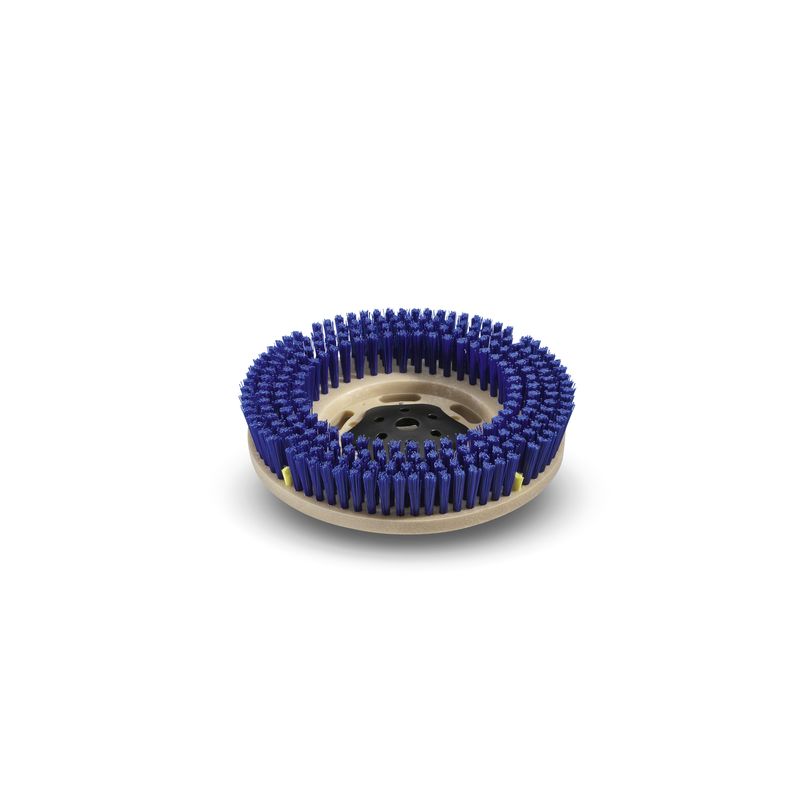 Cepillo circular, medio, azul, 405 mm