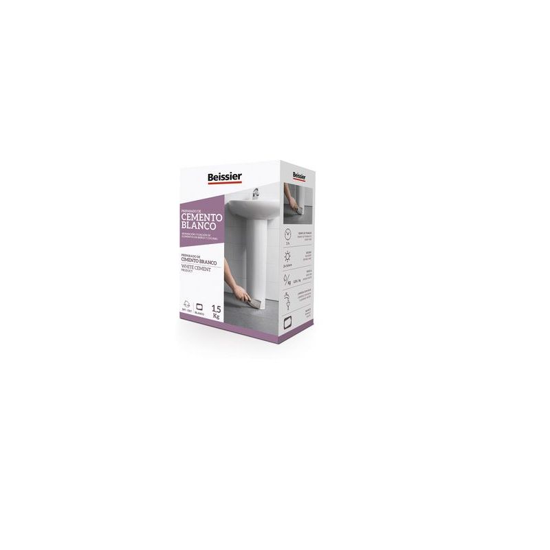 CEMENTO BLANCO POLVO BEISSIER 