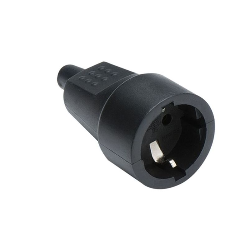 BASE MOVIL TT 16A-250V NEGRA 2104