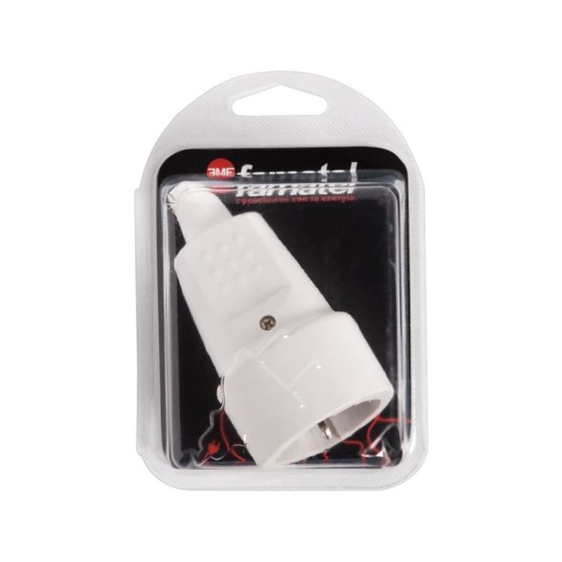 BASE MOVIL TT 16A-250V BLANCA 