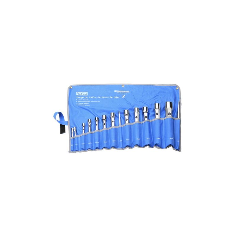 JUEGO 14 LLAVES TUBO FORJADA 6X7-30X32