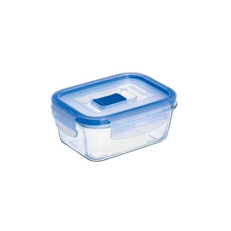 HERMETICO ALIMEN. RECT 12X9X7CM CRIST LUMINARC              