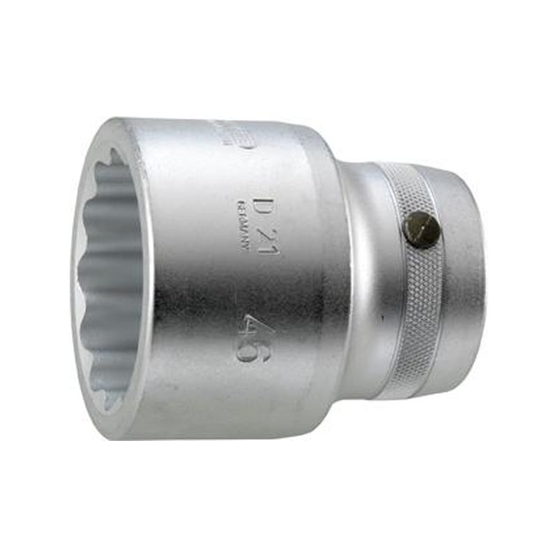 Llave de vaso 1&quot; 12caras 70mm 12ct. Gedore